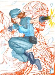 jill valentine from marvel vs. capcom