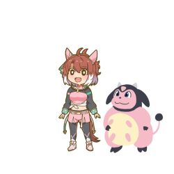 dantsu flame (center spotlight) (umamusume) from pokemon by mr. ebidou