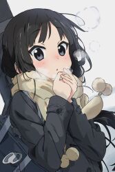 akiyama mio from k-on! by shinshin (ssnsn oekaki)