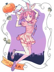 kaname madoka from halloween by ruru (rurumagi)