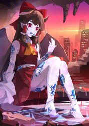 hakurei reimu from touhou