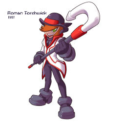 roman torchwick from mega man (series) by karakatodzo