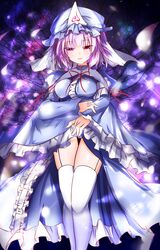 saigyouji yuyuko from touhou by soulhunter en