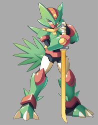 sceptile from mega man (series) by ultimatemaverickx