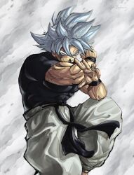 gojou satoru from dragon ball by sydoria