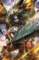 wonder woman from dc comics by dcwj