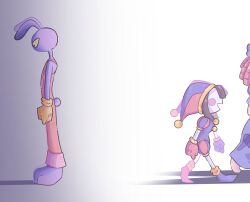 jax (the amazing digital circus) from the amazing digital circus by amber kooky art