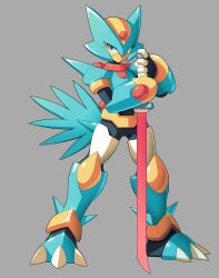 sceptile from mega man (series) by ultimatemaverickx