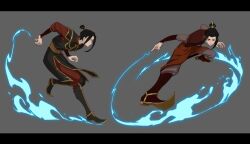 azula from avatar: the last airbender by yiguan li