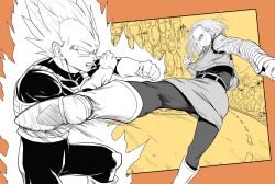 android 18 from dragon ball by lee (dragon garou)