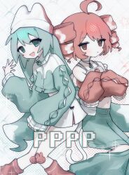 hatsune miku from pppp (vocaloid)