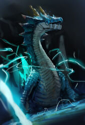 lagiacrus from monster hunter (series) by hidulume