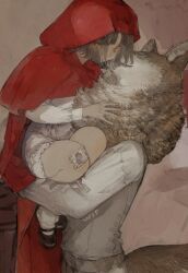 little red riding hood (fairy tale) fan art