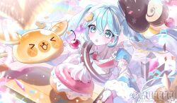 hatsune miku from vocaloid