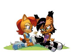 sally acorn from sonic (series) by starrjoy