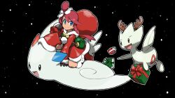 skyla (pokemon) from christmas by blacknirrow