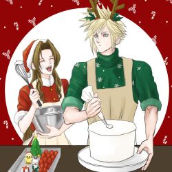 aerith gainsborough from christmas