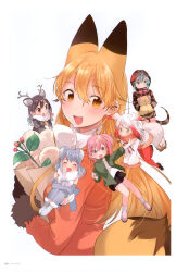 ezo red fox (kemono friends) from kemono friends