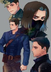 bucky barnes from captain america: the winter soldier