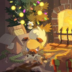 rockruff from christmas