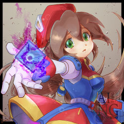 iris (mega man) from mega man (series) by dinef