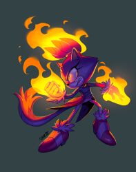 blaze the cat from sonic (series) by starrjoy