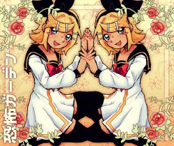 kagamine rin from kyoufu garden (vocaloid)