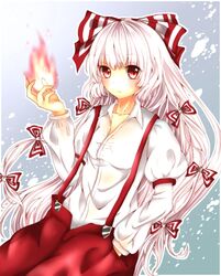 fujiwara no mokou from touhou by shoumu shapea