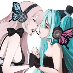 hatsune miku from magnet (vocaloid)