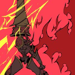 dukemon from digimon by genc