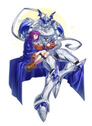 chaosdukemon from digimon by confeito000 333