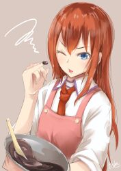 makise kurisu from science adventure by yakku