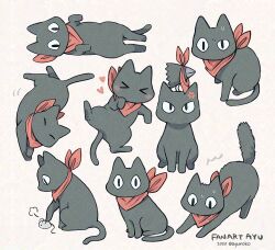 crow (nichijou) from nichijou by ayu (mog)