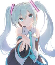 hatsune miku from vocaloid by shika