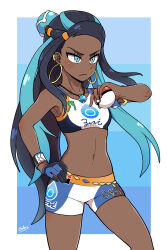 nessa (pokemon) from pokemon by galois