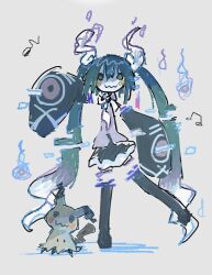 ghost miku (project voltage) from pokemon