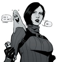 ada wong from resident evil by zombiyh