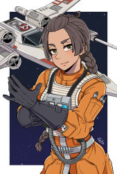 x-wing from star wars by galois