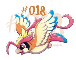 mega pidgeot from pokemon