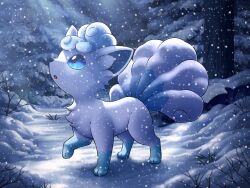 alolan vulpix from pokemon