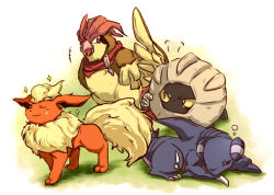 flareon from pokemon by kokh