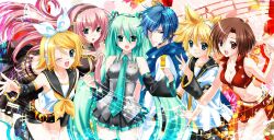 hatsune miku from vocaloid by roozaku