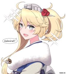 iowa (kancolle) from kantai collection