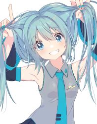 hatsune miku from vocaloid by shika