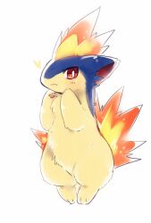 quilava from pokemon by choko (sweetpocket)