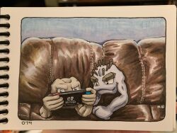 alolan geodude from nintendo switch