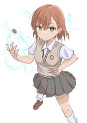 misaka mikoto from toaru kagaku no railgun