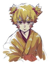 agatsuma zenitsu from kimetsu no yaiba