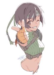 yuffie kisaragi from final fantasy by decoponmagi