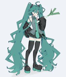 hatsune miku from vocaloid